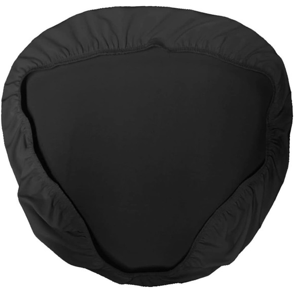 4-Pack Spandex Chiavari Chair Cushion Covers, 16" x 12.5" x 2", Made in U.S.A. - Picture 3 of 6